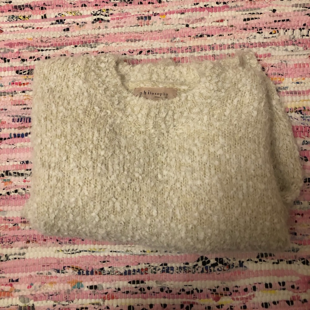 Philosophy sweater